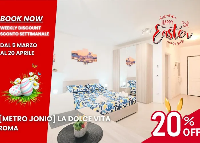New - Metro Jonio - La Dolce Vita Con Garage E Piscina