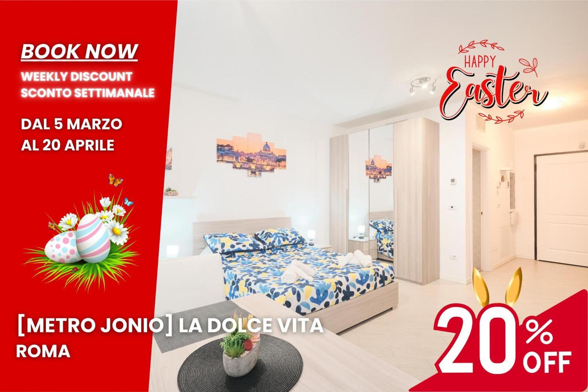 New - Metro Jonio - La Dolce Con Garage E Piscina * Rom